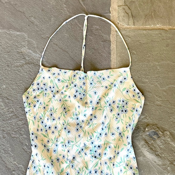 Zara Printed Racerback Floral Mini Dress - Picture 4 of 9